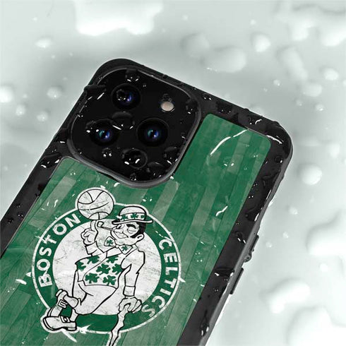NBA Boston Celtics Hardwood Classics iPhone 15 Pro Waterproof Case